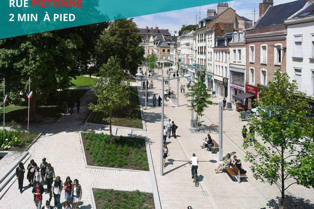 Duplex Au Pied De La Gare - Netflix - Hyper-Centre Apartment Amiens Ngoại thất bức ảnh